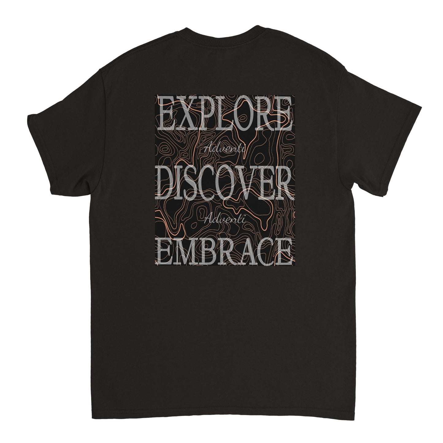 Adventi black contour tshirt